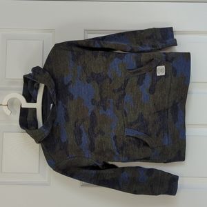 GAP boys camo hoodie Sz S